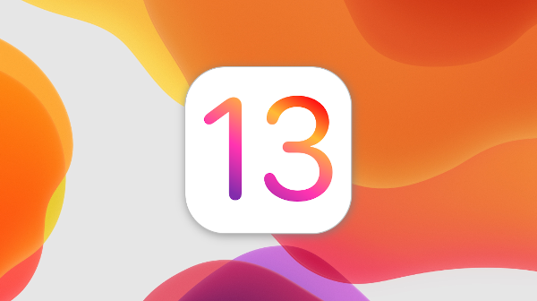 The Apple iOS 13 logo