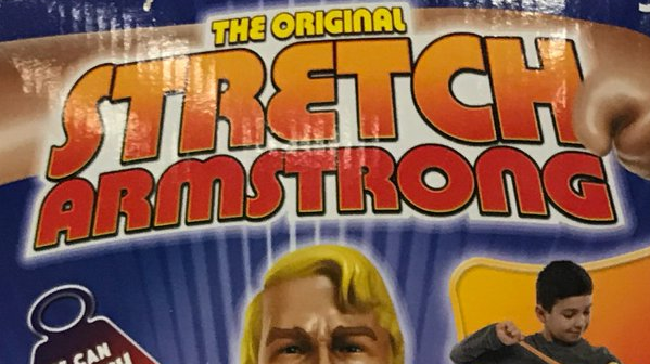 Photo of a Stretch Armstrong figure